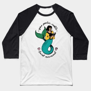 Land Mermaid Baseball T-Shirt